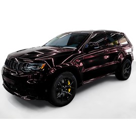 VViViD+ Gloss Demon Black Premium Vinyl Wrap Film (1.49ft x 5ft)