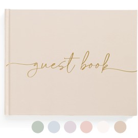 Lamare Wedding Guest Book - Elegant Guest Book Weddings Reception, Baby Shower, Polaroid Guest Book for Wedding and Special Events - 100 Lined Pages for Wedding Sign in and Photos