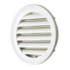 Shinyei Home Create SGM-150 Air Vent Part, Round Garage, Silver White, Body: Depth 7.5 inches (19 cm), Body: Height 1.6 inches (4 cm), Main Unit: Width 7.5 inches (19 cm), No Standard Mesh
