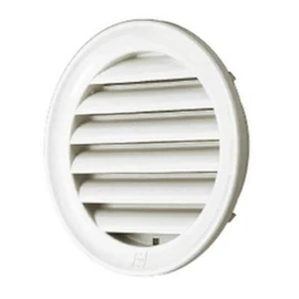 Shinyei Home Create SGM-150 Air Vent Part, Round Garage, Silver White, Body: Depth 7.5 inches (19 cm), Body: Height 1.6 inches (4 cm), Main Unit: Width 7.5 inches (19 cm), No Standard Mesh