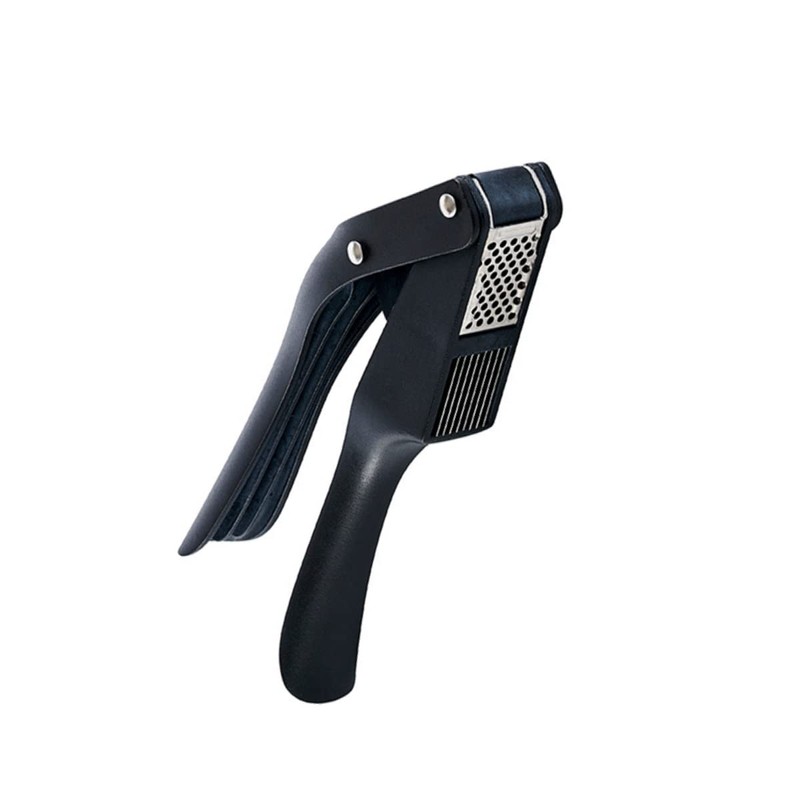 Mastrad F25600 2-in-1 Stainless Steel Garlic Press Cutter and Crusher
