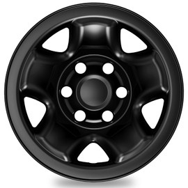 TangMiGe 4-Pack Wheel Skins Compatible with Toyota Tacoma 2005-2023, 16 inch 16", Hubcap Wheel Cover (Black Color)