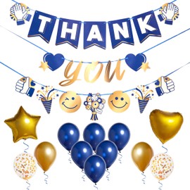 Pirese Thank You Banner, Thank You Sign, Employee Appreciation Decorations, Staff Appreciation Banner, We Appreciate You Banner | Thank You Decorations for Employees | Office Decorations for Boss CNA