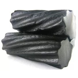 Australian Made Soft Black Licorice TRADITIONAL BLACK-  Bulk Candy- HALF POUND