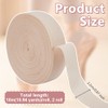 OLYCRAFT 20m Ballet Elastic Pointe Shoe 22mm Satin Stretch Ribbon