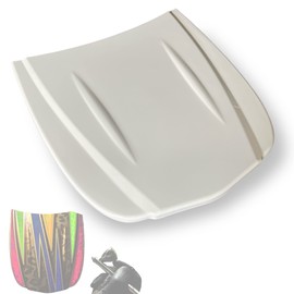 LiME LiNE Speed Shape Custom Paint Display Hood, ABS Plastic for Automotive Paint or Vinyl Wrap Model Hood (White)