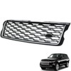 Front Bumper Upper Grille Black Chrome Replacement for Range Rover
