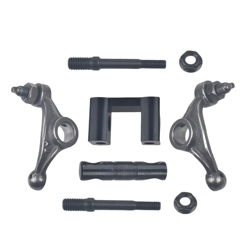 Racing Shaft Rocker Arm Set w Black For Predator 212cc