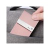 Xsimant Business Card Holder, No Fold Corners, Vertical Business Card