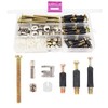 binifiMux 90pcs Crib Screws Furniture Cam Lock Connecting Screws Nuts