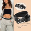 SANSTHS Womens Belt for Jeans Pants Fashion Ladies Leather Belt