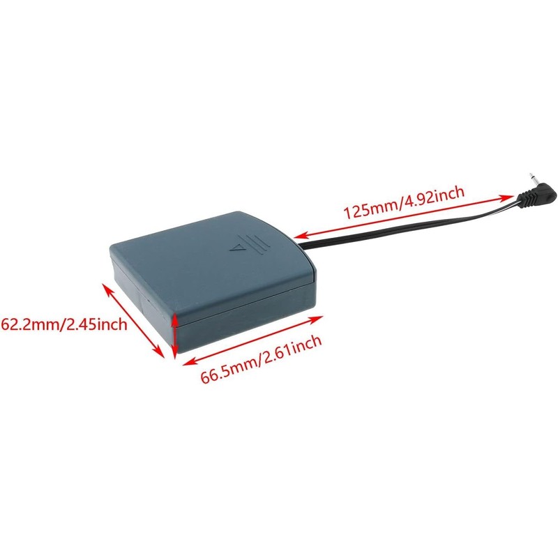 Battery External Battery Pack with 2.5mm DC Jack for Some