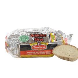 Dimpflmeier Schlesier Brot Double Crust Rye Bread Unsliced