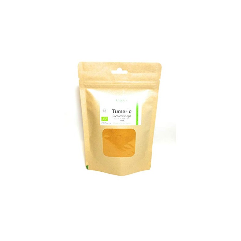 Organic Turmeric Powder (Curcuma longa) Dried Herb (100g)