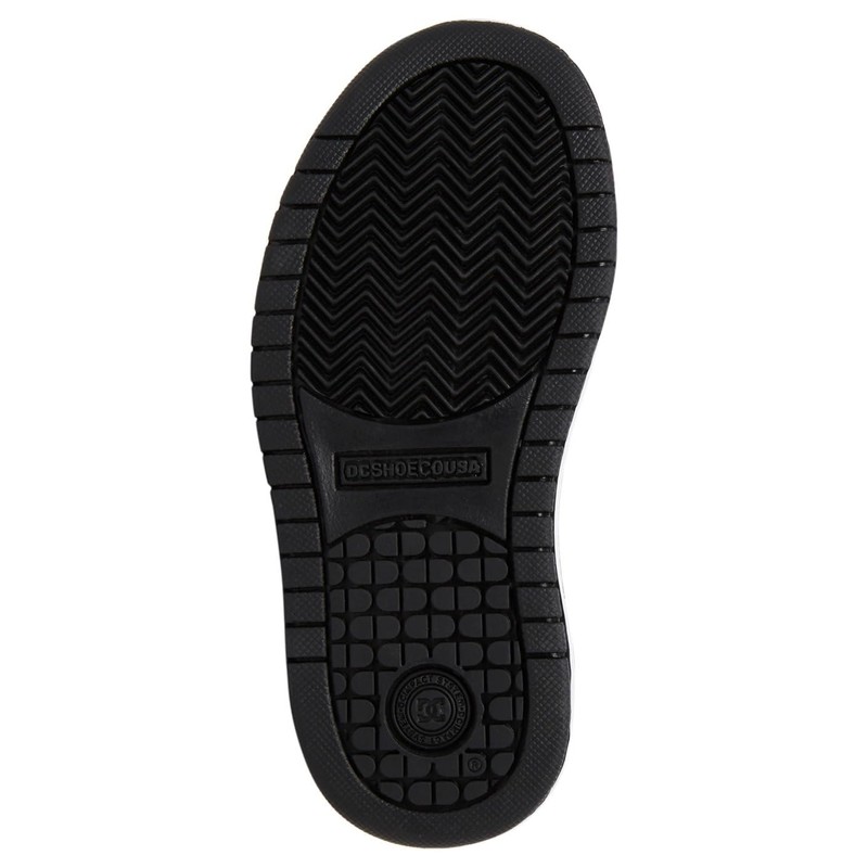 DC Shoes ADBS100207 Bambino Scarpa da Skate, Black/White, 34 EU