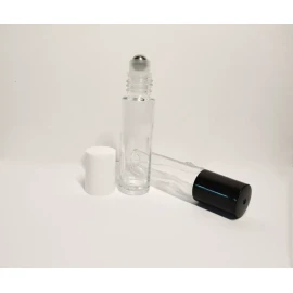 Meliars Rollon 10 Ml Cristal Transparente Bolita Metal (35 Piezas)