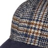 LIERYS Tweed Check Cap - 6 Panel Wool Cap -