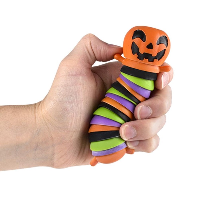 Rhode Island Novelty 5.5" Wiggle Sensory Jack O Lantern 12ct