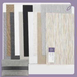 Graywind Sliding Panels Blackout Panel Track Blinds Shades for Patio Sliding Door, One Size (Fabric Samples)