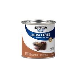 Rust-Oleum 240290 Painter's Touch Brush Paint Acry Satin Nutmeg 1/2Pt, 8 Fl Oz (Pack of 1), 11