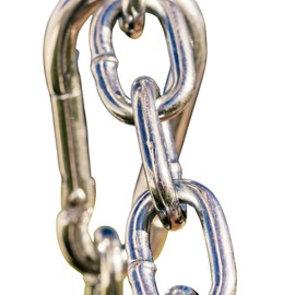 LuxCraft Heavy Duty Porch Swing Chains for Swing Set - Stainless Steel or Zinc Adjustable Hanging Chain for Outdoor Patio Furniture, Porch Attachments for Indoor or Outdoor Swings (Zinc)