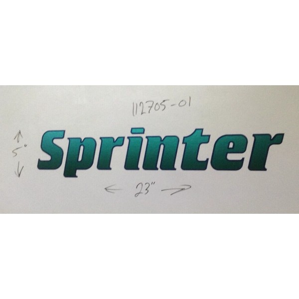 Does not apply 2 PCS 23x5" SPRINTER LEGEND MALLARD RV