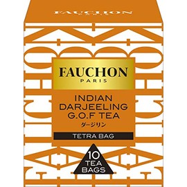 SB Foods Fauchon Tea Darjeeling Tea Bags, 10 Bags x 5 Boxes