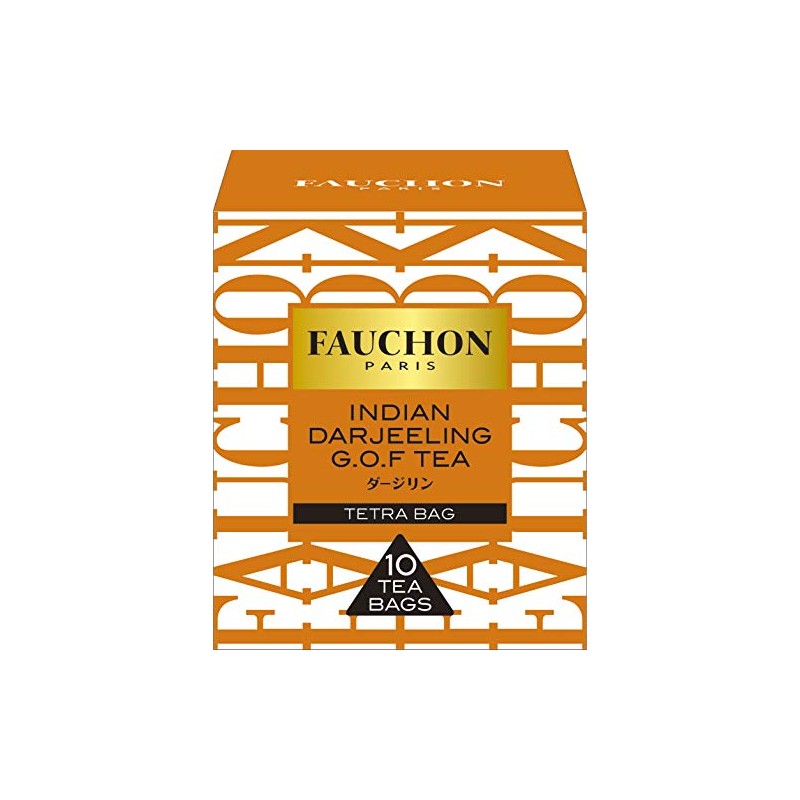 SB Foods Fauchon Tea Darjeeling Tea Bags, 10 Bags x