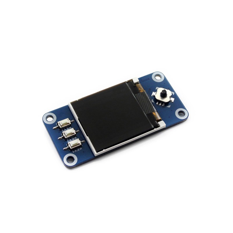 1.44 Inch LCD Display HAT for Raspberry Pi, 128x128 SPI