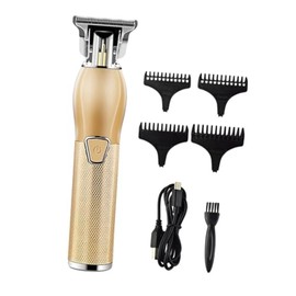 Rechargeable Hair Clipper Set for Men USB Charging Professional Hair Trimmer Precision Blades Lightweight and Portable for Home Grooming