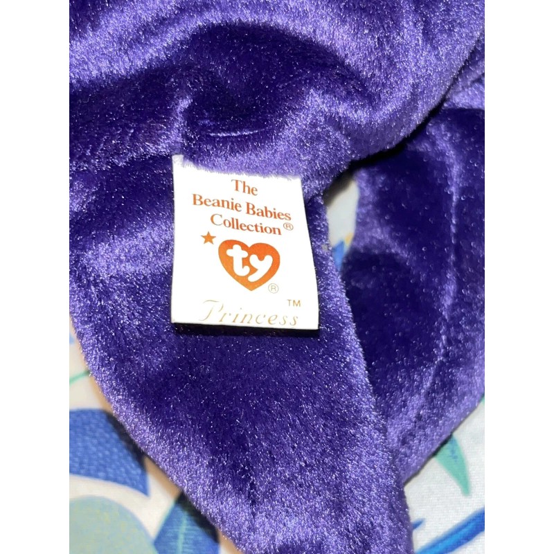 Ty Retired Ty Beanie Babies Princess Bear