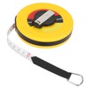 Agatige Fiberglass Tape Measure, 20m/65.6ft Retractable Fiberglass Tape Measure Measuring