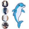 Cute Dolphin Embroidery Patches Applique Sew On Embroidery Accessories Cool