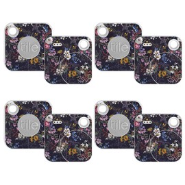 MightySkins Skin Compatible with Tile Mate w/Replaceable Battery (2018) - Midnight Blossom | Protective, Durable, and Unique Vinyl wrap Cover | Easy to Apply, Remove | Made in The USA