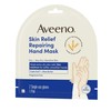 Aveeno Skin Relief Repairing Hand Mask, Moisturizing Gloves with Triple