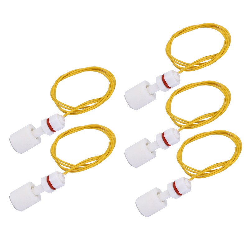 5pcs PP Plastic Float Switch Water Tank Pool Liquid Level
