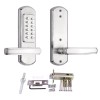 Elemake Keyless Mechanical Stainless Steel 304 Door Lock Digital Code