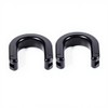 Motorcycle Sissy Bar Luggage Rack Side Plate Mounting Bracket Grommet
