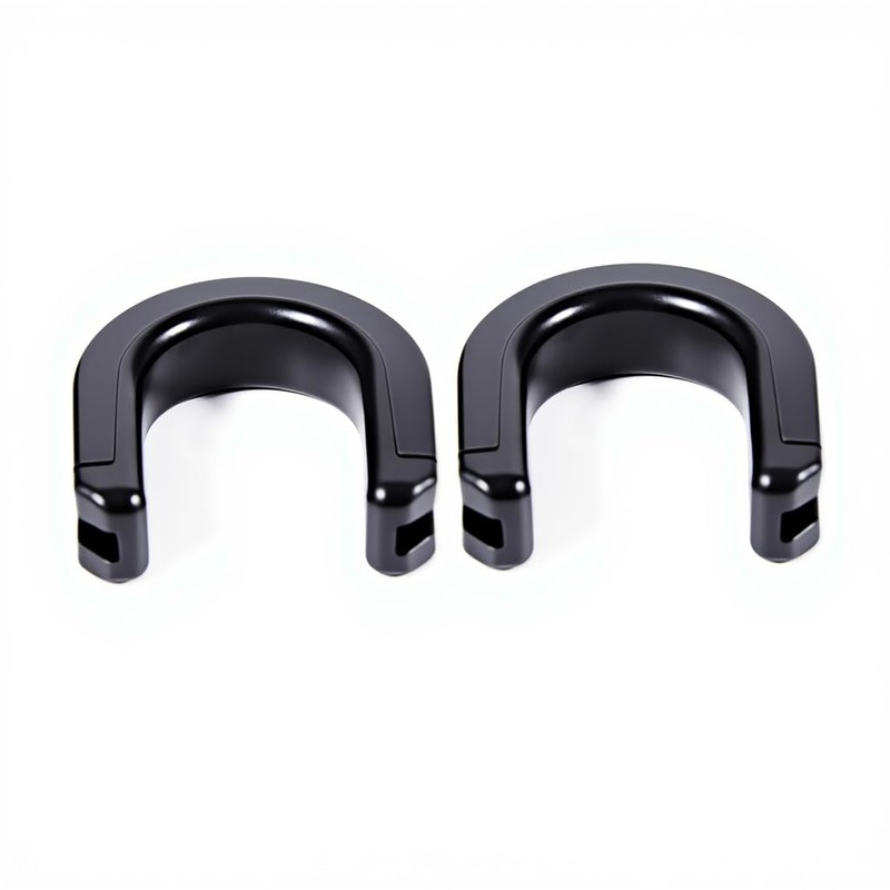 Motorcycle Sissy Bar Luggage Rack Side Plate Mounting Bracket Grommet