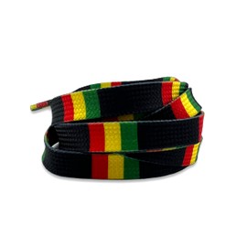 PinMaze Rasta Braided Shoelaces - Jamaican Shoelaces