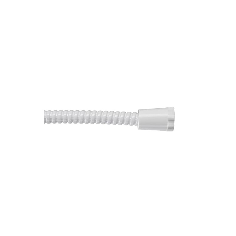 Croydex Essentials Reinforced PVC Shower Hose, 1.5 m, White