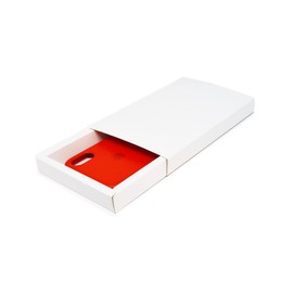 QUE BONITO. Cajas para fundas de celular, caja para Joyería, caja de cartulina color blanco y manga blanca, medidas 17cm x 9.5cm y 2cm, Jewelry Storage, caja Cases Phone. Caja para funda celular 17x9.5x2 B/B 10 Pzas
