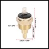 Hihaha Universal Automotive Radiator Engine Cooling Fan Temperature Thermostat Sensor