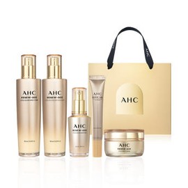 AHC Renew Age Total 4-piece Gift Set + Ampoule-in Eye Cream 7ml / AHC 리뉴에이지 토탈 4종 기프트세트 +앰플인 아이크림 7ml