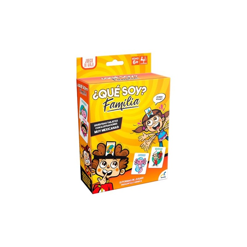 Novelty Corp Juego De Viaje ¿Qué Soy? Familia