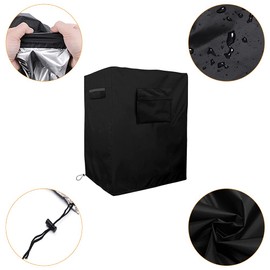 BOSKING Table Saw Cover BOSKING Outdoor Indoor Waterproof UV Resistant Woodworking Table Saw Dust Cover Furniture Accessories (28"x27.5"x46")