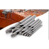 Unxuey 13pcs Cemented Carbide Drill Bits, 3-15mm, Spiral Flute, Ideal