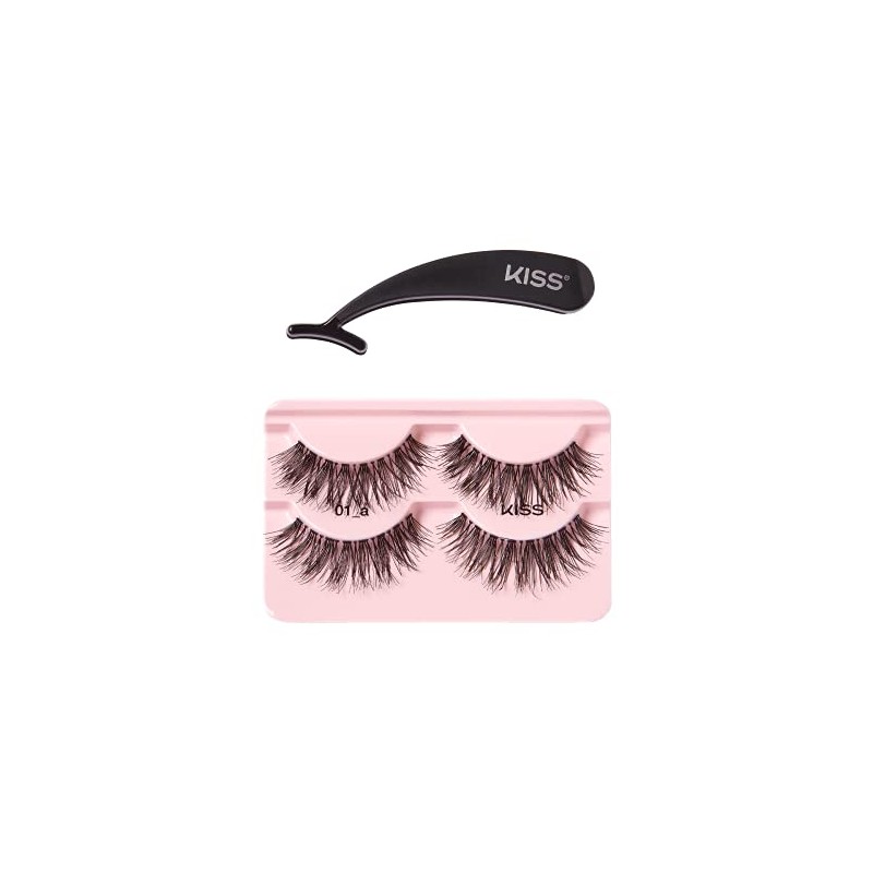 Kiss Ever Ez Lashes 57900 01_a Reusable,Double Pack