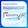 Sensodyne MultiCare Sanftweiß Zahnpasta, 4x75ml, tägliche Zahncreme mit Fluorid, für