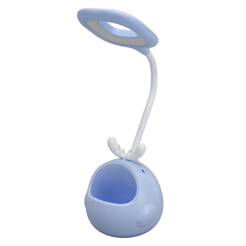 LED Desk Lamp Eye Protection Gentle Uniform Lighting Flexible Hose